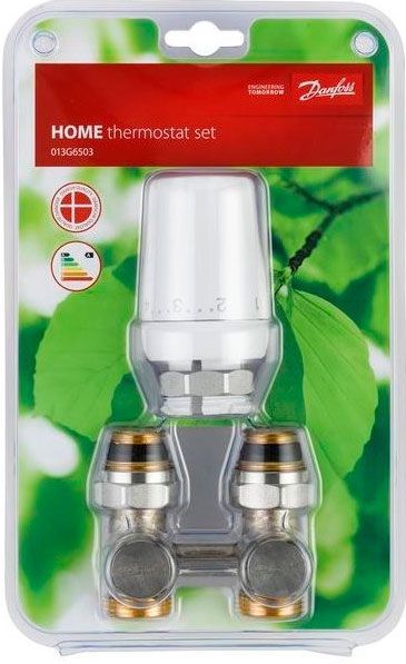 Термостатический комплект Danfoss RTW-RA + RLV-KS
