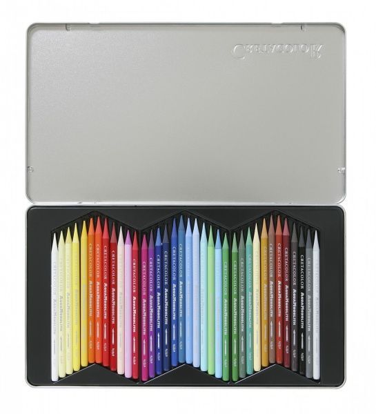 Олівці акварельні Aqua Monolith 36 шт. Cretacolor