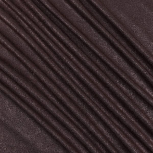 Ткань портьерная ТК-Домашній текстиль ТОВ двухсторонняя Чин-чила Дукас, шоколад 280 см 