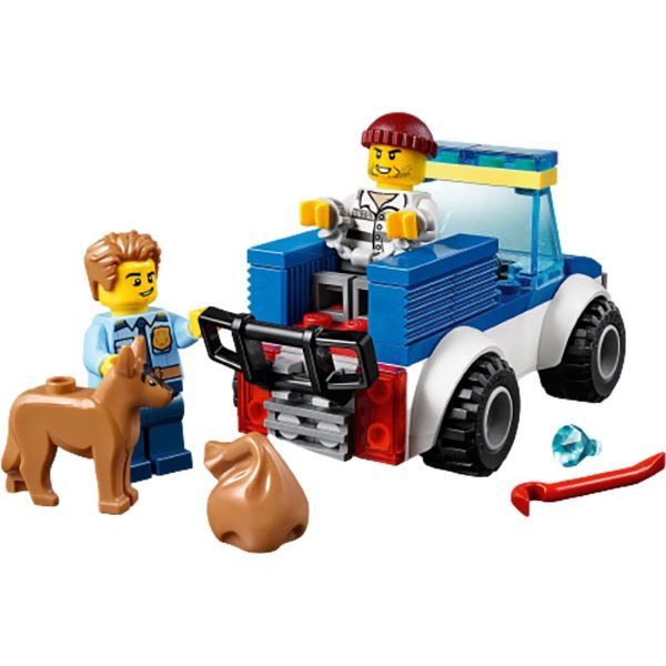 Конструктор LEGO City Полицейской отряд с собакой 60241