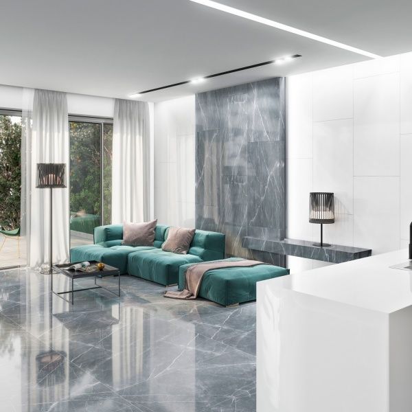 Плитка INTER GRES Pulpis сірий 60x60 40 071/L 