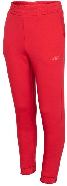 Штани 4F TROUSERS JSPDD002 HJZ22-JSPDD002-62S р. 164 червоний