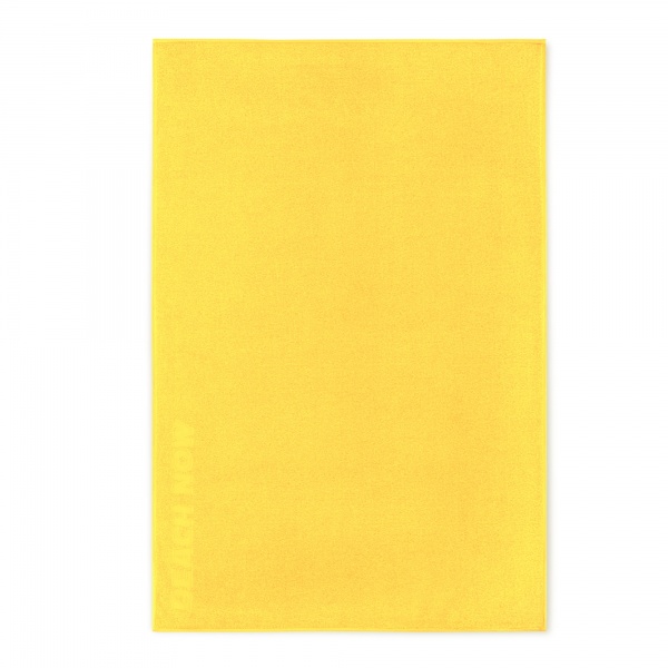 Рушник пляжний Beach 100x160 см жовтий Zwoltex 