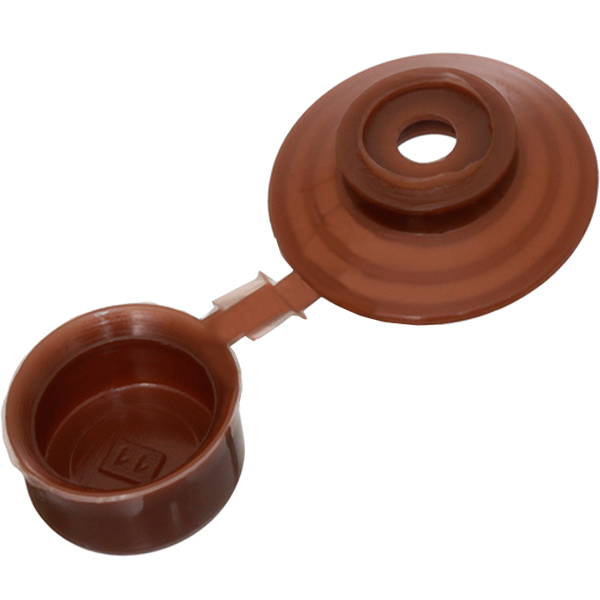 Захисний ковпачок Keramoplast 23 х 4,2 мм коричневий 200 шт. 