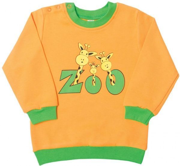 Кофточка детская Габби Зооленд р.68 оранжевый DG-03-18 