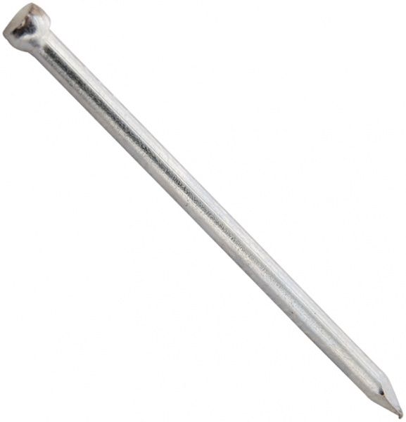 Цвяхи столярні  1.2x20 мм вага білий цинк