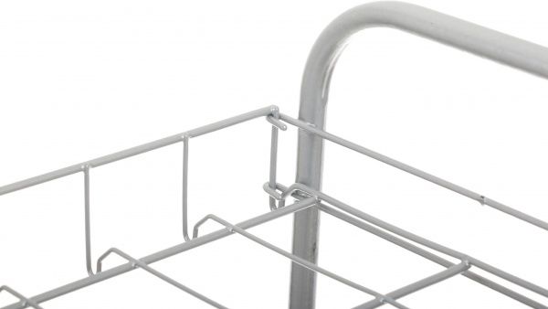 Этажерка Metaltex 2-уровневая для обуви SHOE2 230x640x370 мм / серебряный 