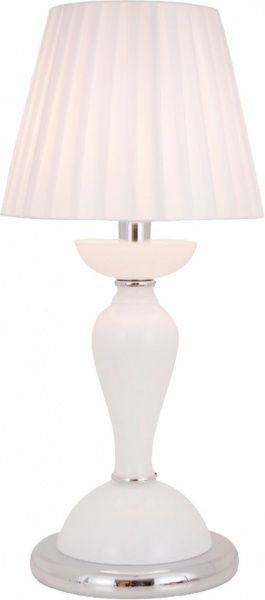 Настольная лампа декоративная Victoria Lighting Delicia/Tl1 1x40 Вт E14 белый 