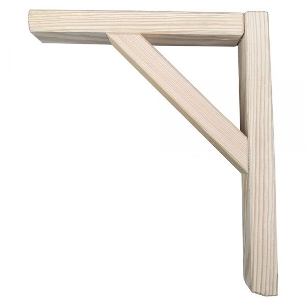 Кронштейн деревянный 200x220 мм DKR2