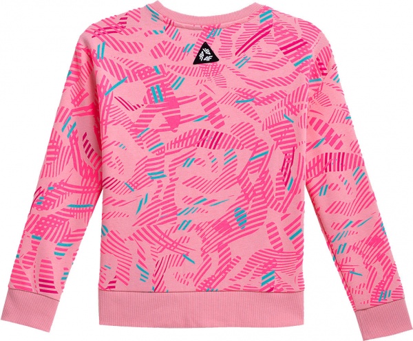 Світшот 4F HJL21-JBLD003-56S р. 140 світло-рожевий