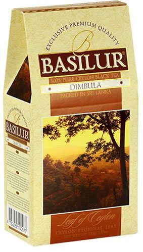Чай черный Basilur Лист Цейлона Димбула 100 г 