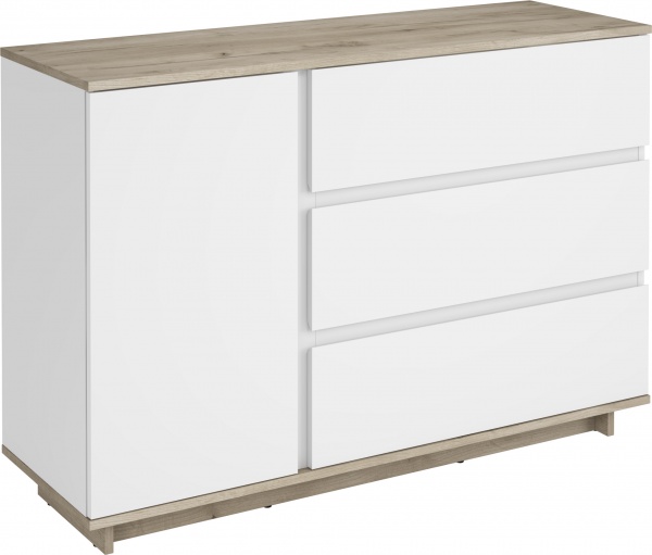 Комод Грейд №1 1д3ш Concept дуб крафт серый /нимфея альба 