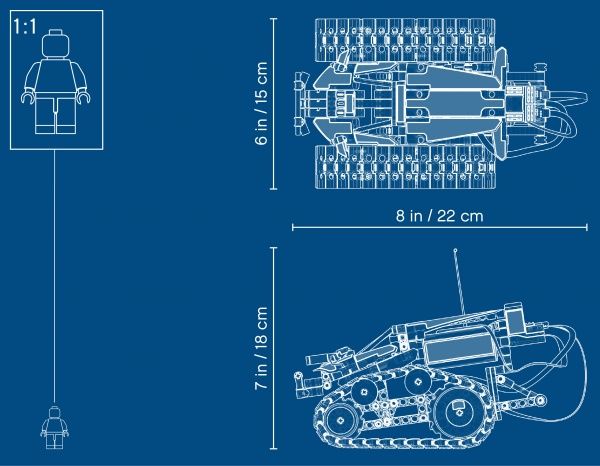 Конструктор LEGO Technic Швидкісний всюдихід з ДК 42095