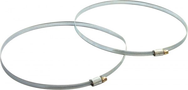 Хомут черв'ячний 190-210 мм 