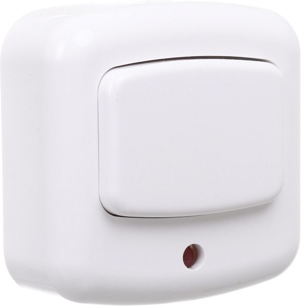 Кнопка дзвінка AMPERIA А-893 білий