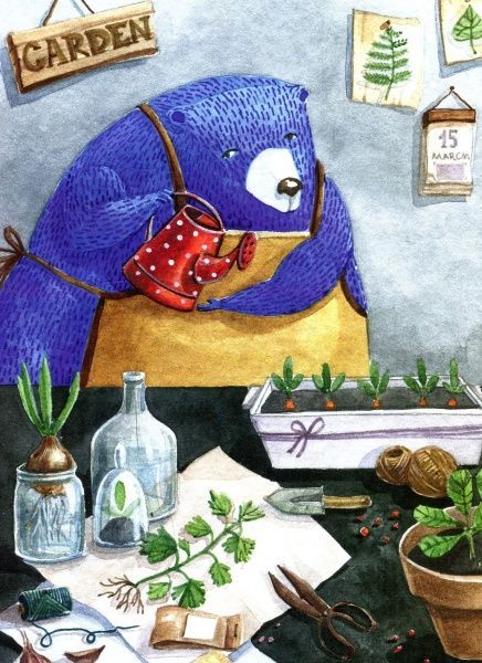 Книга Анастасія Волховська «Афиновий ведмедик. Календар мрійників» 978-966-942-291-0