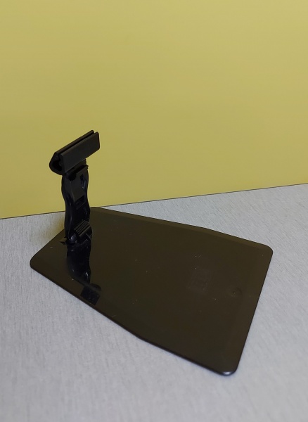 Ценникодержатель для гастрономии чёрный с ножкой 50 мм на подставке 5 шт. 