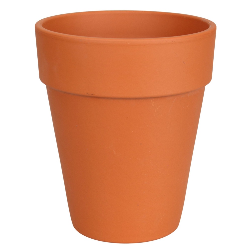 Вазон керамічний Spang ХL 21x25 см круглий 5,08 л теракот