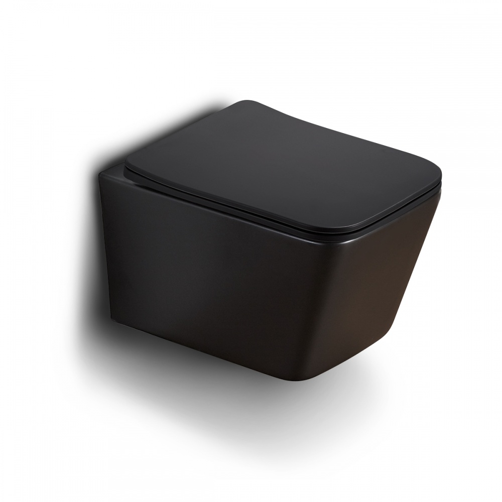 Унитаз подвесной Doosh KREMNIY BLACK Rimless DO-HT-01 Black