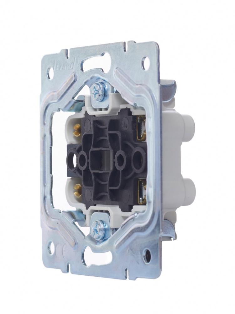 Розетка 2 без заземлення Lezard Vesna IP20 білий 742-0200-128B