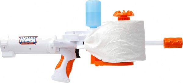 Бластер Jakks Pacific Skid Shot з туалетного паперу у коробці 25,5 x 46 x 10,2 см. 61734