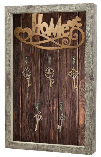 Ключница SvitArt FV-440, коричневая