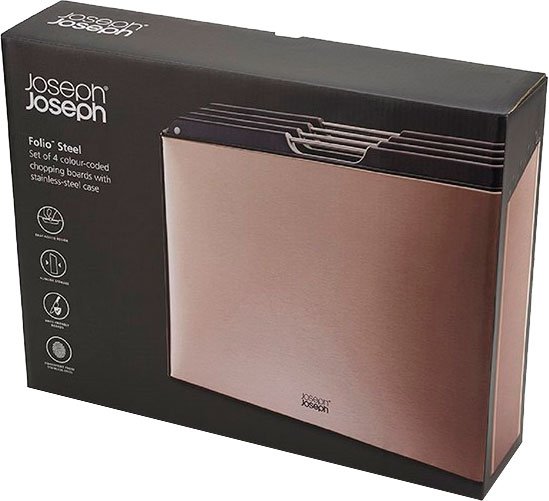 Набор досок разделочных Folio pink gold 60172 (01000855) Joseph Joseph