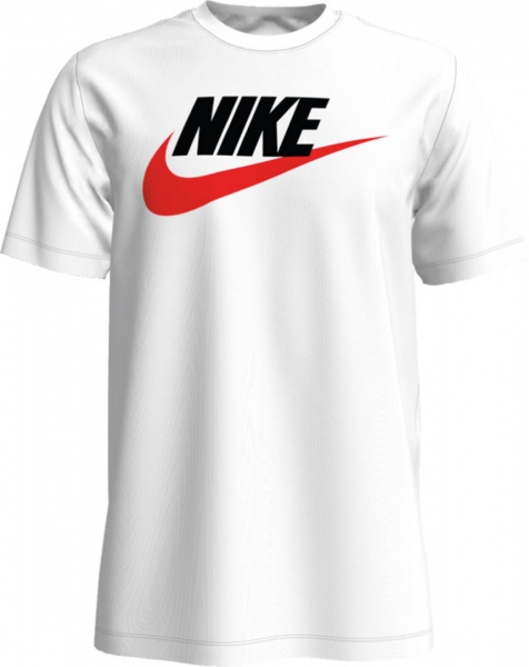 Футболка Nike M NSW TEE ICON FUTURA AR5004-100 р.S білий
