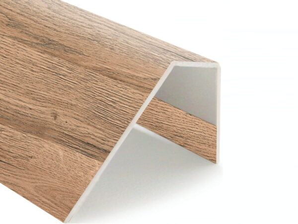 Кут гнучкий Brilliant® ПВХ універсальний Дуб Саленто 52х3000 мм