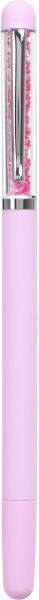 Ручка гелевая нежно-розовая Сияние 
