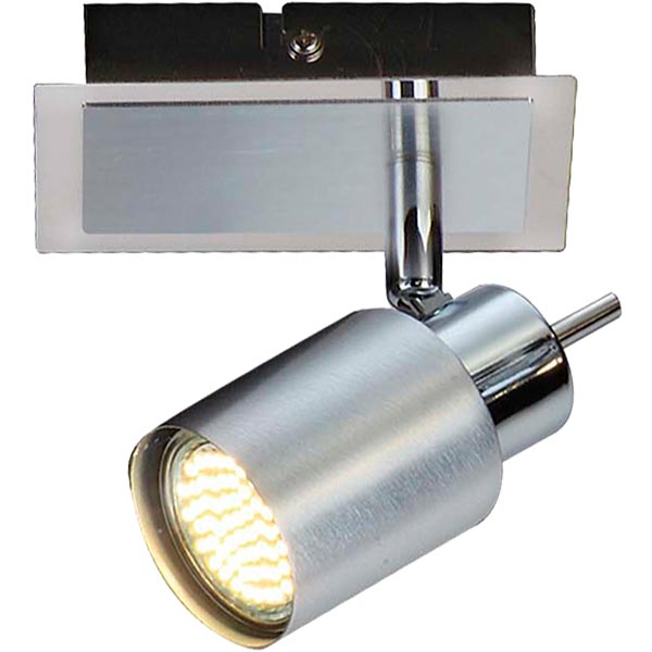 Спот WunderLicht HG1807-11 1x3 Вт GU10 срібний 