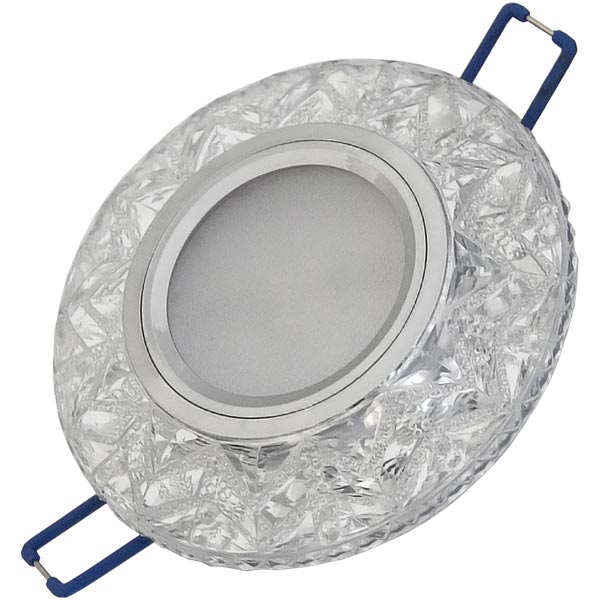 Светильник точечный Estares CR 0616 CL/CHR 35 Вт GU5.3 прозрачный/хром 