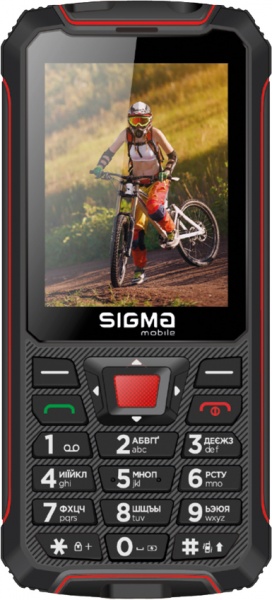 Мобильный телефон Sigma mobile X-treme PR68 black/red