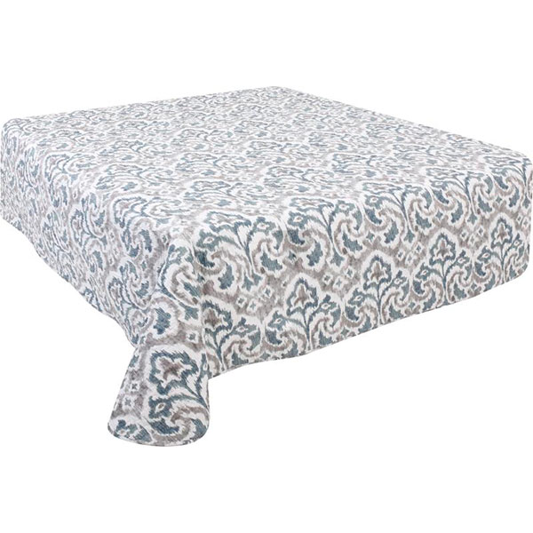 Покривало Basic Містерія стьобане 140x220 см La Nuit з візерунком 