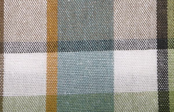 Ранер Scotland Green клітинка зелена 40x140 см зелений La Nuit 