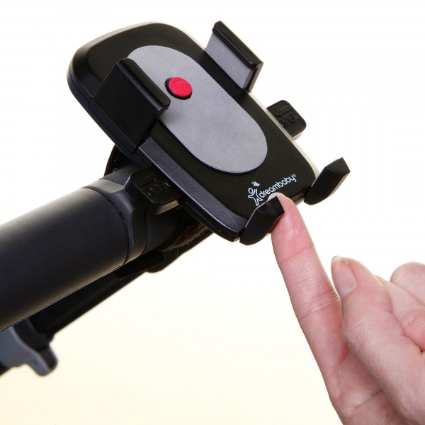 Тримач для телефона DreamBaby Strollerbuddy 20х13х7 см black 