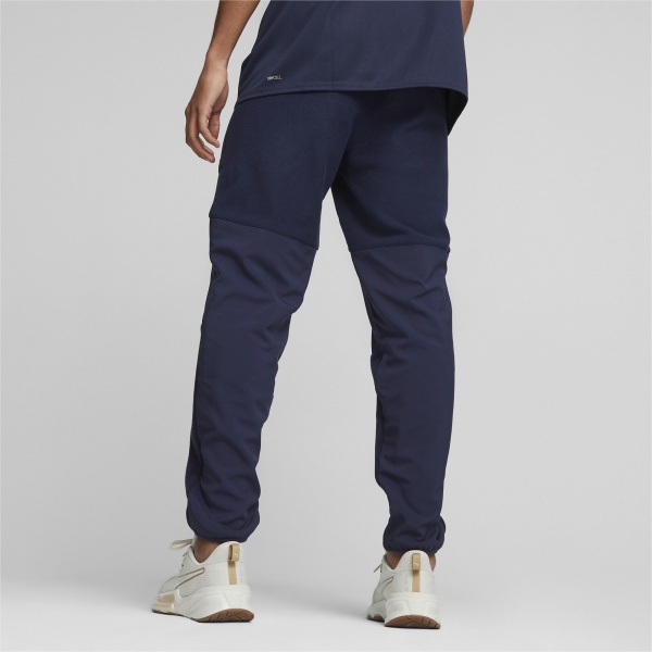 Штани Puma PUMA FIT HYBRID POLAR FLEECE/WOVEN PANT 52388906 р. S синій
