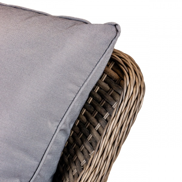 Комплект меблів Cezar з подушками сіро-бежевий 