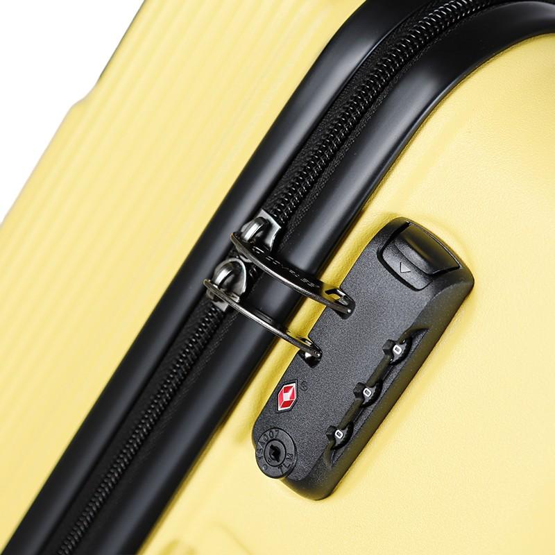 Валіза NEWCOMER N1597 34 л жовтий 22.5x36x56 см S