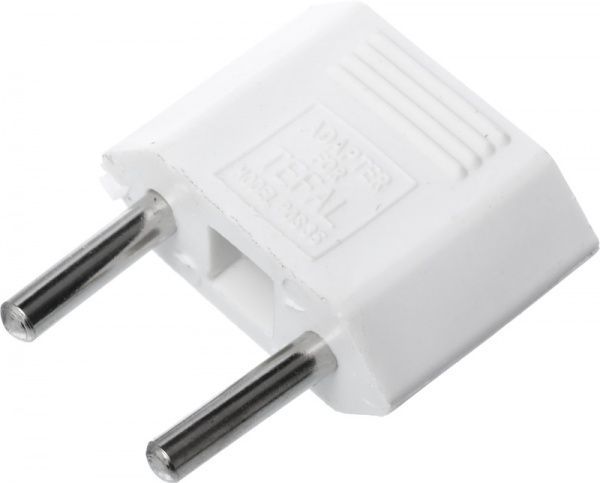 Перехідник під євро EMT без заземлення білий 2-0158 