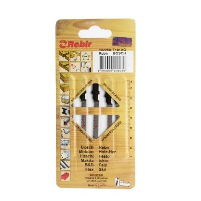 Полотно для лобзика Rebir T101AO