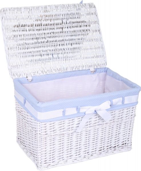 Кошик плетений з текстилем Tony Bridge Basket дитяча 60х40х40 см JM13-2TK-1 