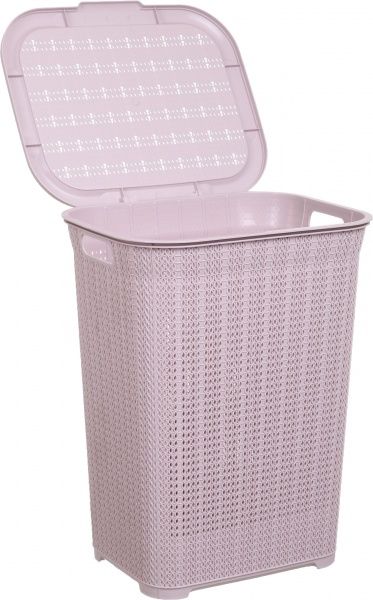 Корзина для белья FLOsoft 50 л пудра