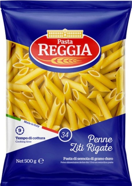 Макарони REGGIA™ Перо рифлене 500 г 