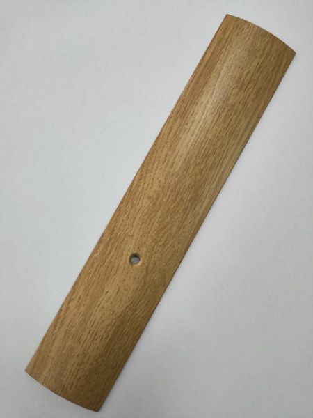 Порожек алюминиевый 40 мм Braz Line гладкий скрытый крепеж 900 мм дуб персик 