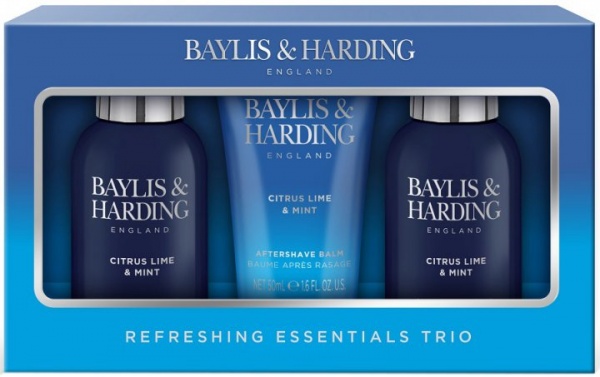 Набор подарочный для мужчин Baylis&Harding Men's Citrus Lime & Mint (BH21CLSML3PC)