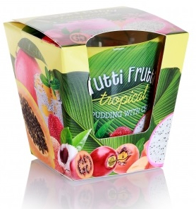 Свічка ароматична Bartek Candles Тутті-фрутті (115 г) 