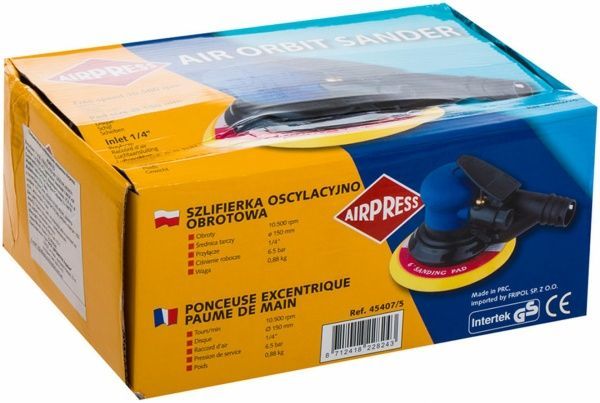Пневматическая шлифовальная машинка Airpress 45407/5