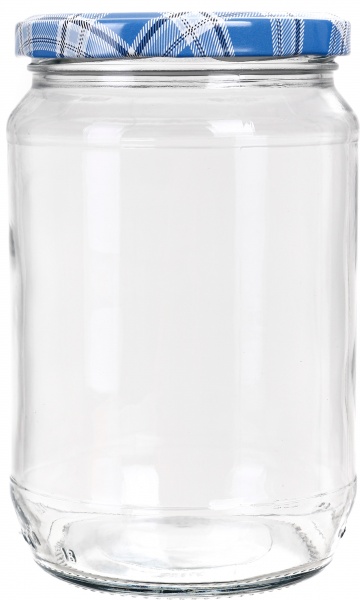 Банка для консервирования ТО с металлической крышкой 82 мм 0,72л Everglass