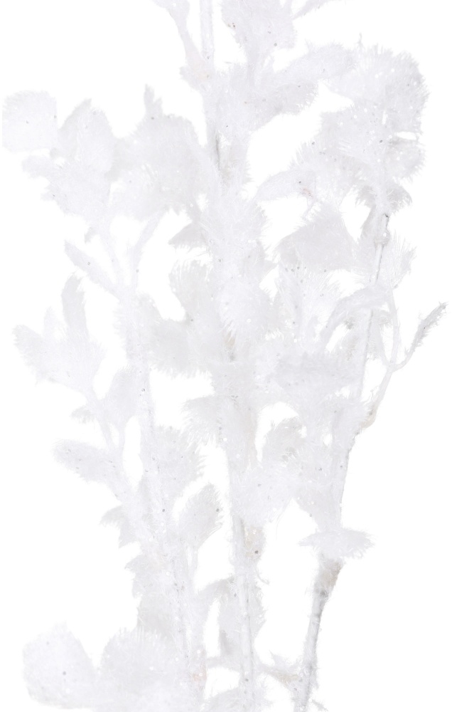 Гілочка декоративна корал 71 см білий